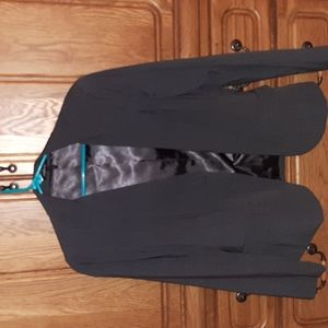 Daisy Fuentes dark Grey blazer size 10